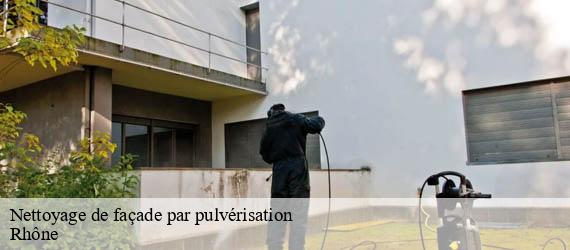 Nettoyage de façade par pulvérisation 69 Rhône Ferrari nettoyage