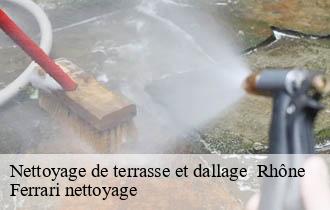 Nettoyage de terrasse et dallage 69 Rhône Ferrari nettoyage