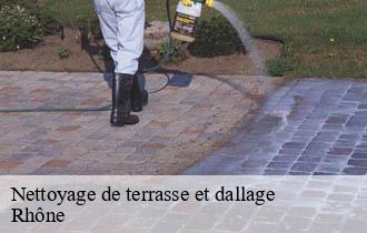 Nettoyage de terrasse et dallage 69 Rhône Ferrari nettoyage