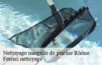 Nettoyage margelle de piscine 69 Rhône Ferrari nettoyage