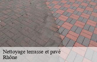 Nettoyage terrasse et pavé 69 Rhône Ferrari nettoyage