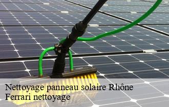 Nettoyage panneau solaire 69 Rhône Ferrari nettoyage