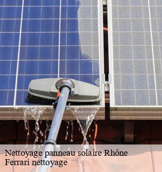 Nettoyage panneau solaire 69 Rhône Ferrari nettoyage