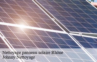 Nettoyage panneau solaire 69 Rhône  Johnny Nettoyage 