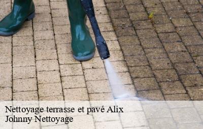 Nettoyage terrasse et pavé  alix-69380 Johnny Nettoyage 