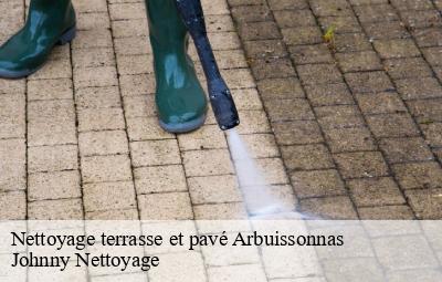 Nettoyage terrasse et pavé  arbuissonnas-69460 Johnny Nettoyage 