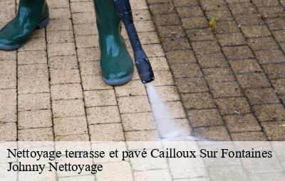 Nettoyage terrasse et pavé  cailloux-sur-fontaines-69270 Johnny Nettoyage 