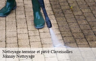 Nettoyage terrasse et pavé  claveisolles-69870 Johnny Nettoyage 