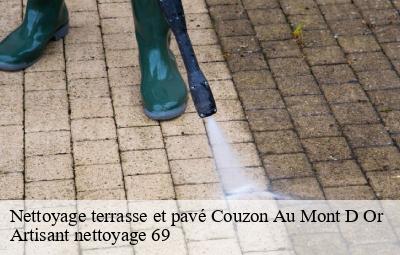 Nettoyage terrasse et pavé  couzon-au-mont-d-or-69270 Artisant nettoyage 69