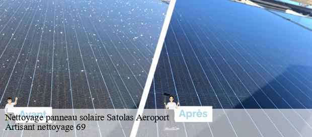 Nettoyage panneau solaire  satolas-aeroport-69125 Artisant nettoyage 69