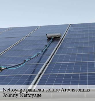 Nettoyage panneau solaire  arbuissonnas-69460 Johnny Nettoyage 