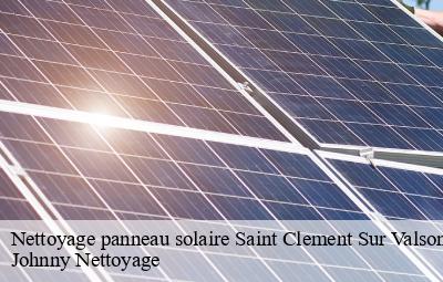 Nettoyage panneau solaire  saint-clement-sur-valsonne-69170 Johnny Nettoyage 