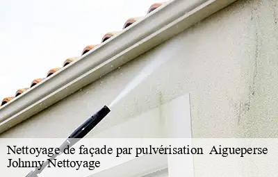 Nettoyage de façade par pulvérisation   aigueperse-69790 Johnny Nettoyage 