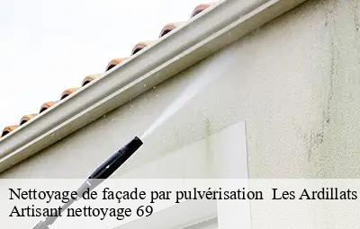 Nettoyage de façade par pulvérisation   les-ardillats-69430 Artisant nettoyage 69