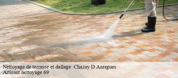 Nettoyage de terrasse et dallage   chazay-d-azergues-69380 Artisant nettoyage 69