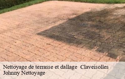 Nettoyage de terrasse et dallage   claveisolles-69870 Johnny Nettoyage 