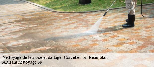 Nettoyage de terrasse et dallage   corcelles-en-beaujolais-69220 Artisant nettoyage 69