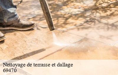 Nettoyage de terrasse et dallage   cours-la-ville-69470 Artisant nettoyage 69