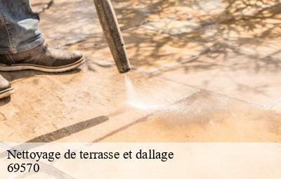 Nettoyage de terrasse et dallage   dardilly-69570 Artisant nettoyage 69