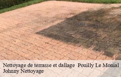 Nettoyage de terrasse et dallage   pouilly-le-monial-69400 Johnny Nettoyage 