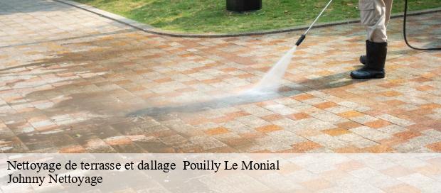 Nettoyage de terrasse et dallage   pouilly-le-monial-69400 Johnny Nettoyage 