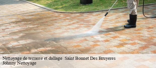 Nettoyage de terrasse et dallage   saint-bonnet-des-bruyeres-69790 Johnny Nettoyage 