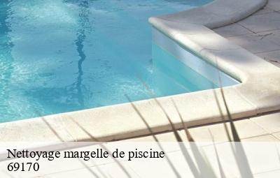 Nettoyage margelle de piscine  affoux-69170 Artisant nettoyage 69