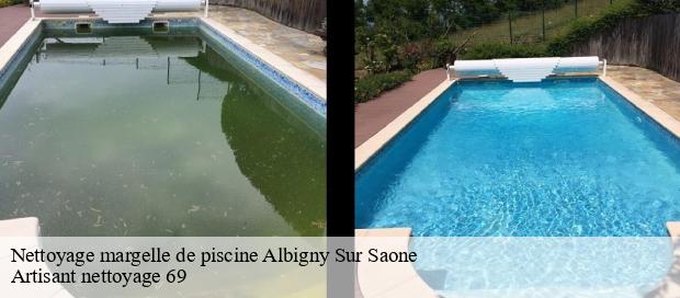 Nettoyage margelle de piscine  albigny-sur-saone-69250 Artisant nettoyage 69