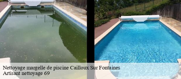 Nettoyage margelle de piscine  cailloux-sur-fontaines-69270 Artisant nettoyage 69