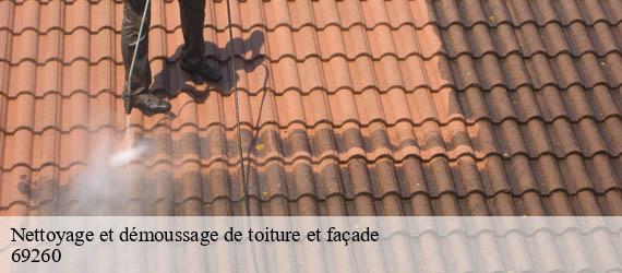 Nettoyage et démoussage de toiture et façade charbonnieres-les-bains-69260 Ferrari nettoyage