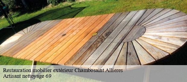 Restauration mobilier extérieur  chambosaint-allieres-69870 Artisant nettoyage 69