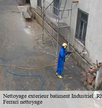 Nettoyage exterieur batiment Industriel 69 Rhône Ferrari nettoyage