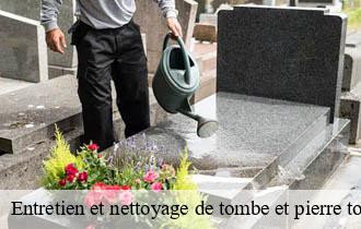Entretien et nettoyage de tombe et pierre tombale 69 Rhône Ferrari nettoyage