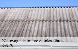 Nettoyage de toiture et toles fibro  affoux-69170 Johnny Nettoyage 