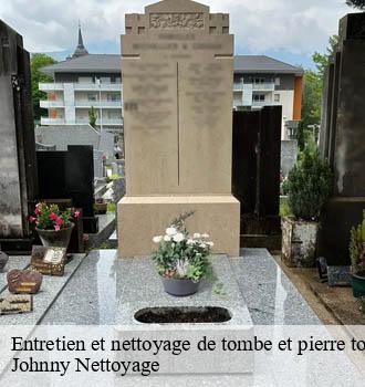 Entretien et nettoyage de tombe et pierre tombale  champagne-au-mont-d-or-69410 Johnny Nettoyage 